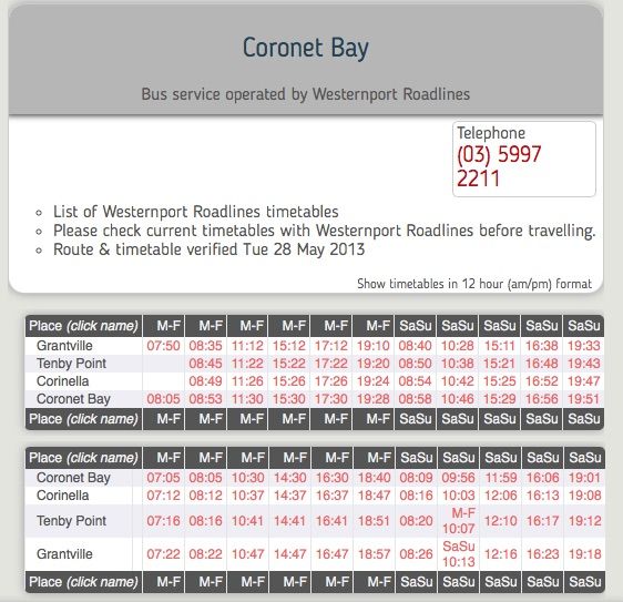 Bay bus cuts
